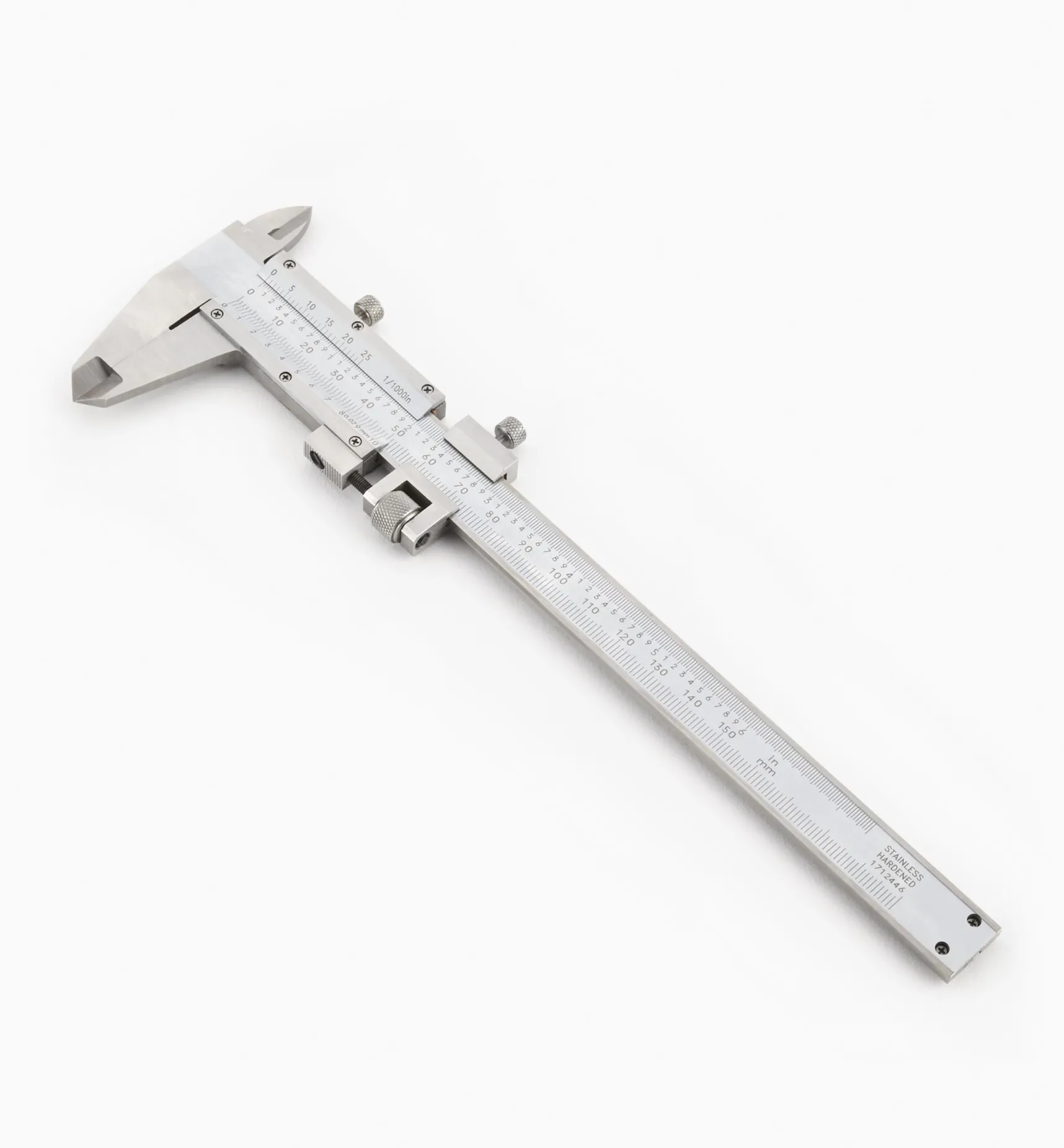 Outlet Fine-Adjustment Imperial/Metric Vernier Calipers Marking & Measuring