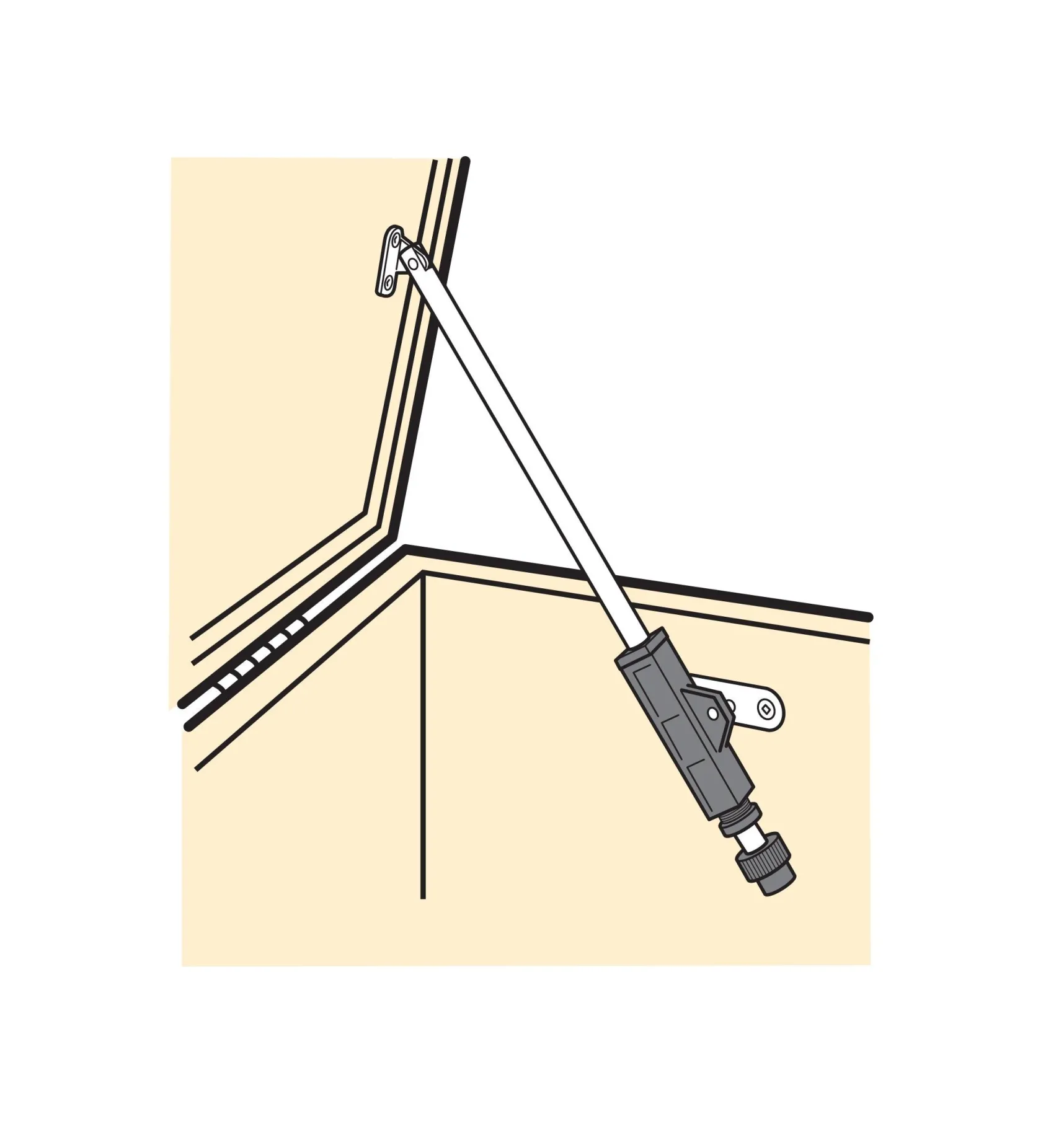 Hot Flap Stay Chest Hardware