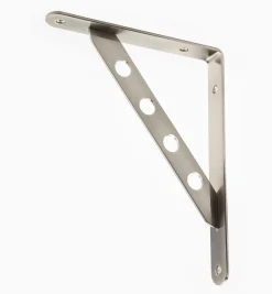 New Flat Steel Shelf Bracket Storage Organization