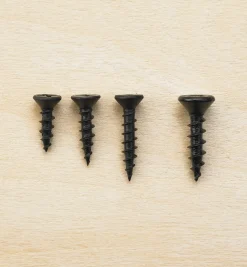 Hot Flat-Head Black Steel Screws Screws