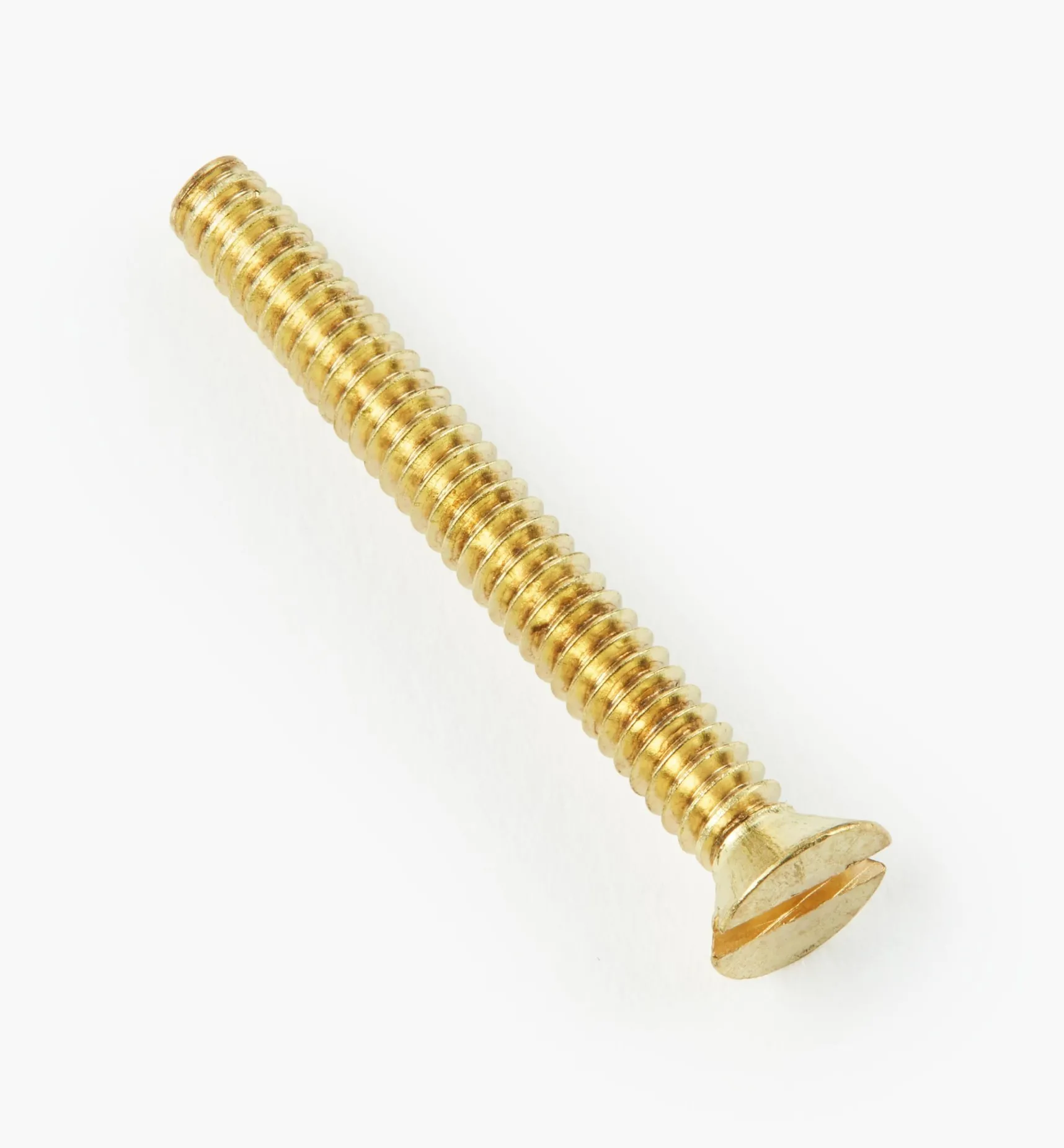 Discount Flat-Head Slot Brass Machine Screws Screws