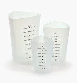 Best Flexible Silicone Measuring Cups Measurement