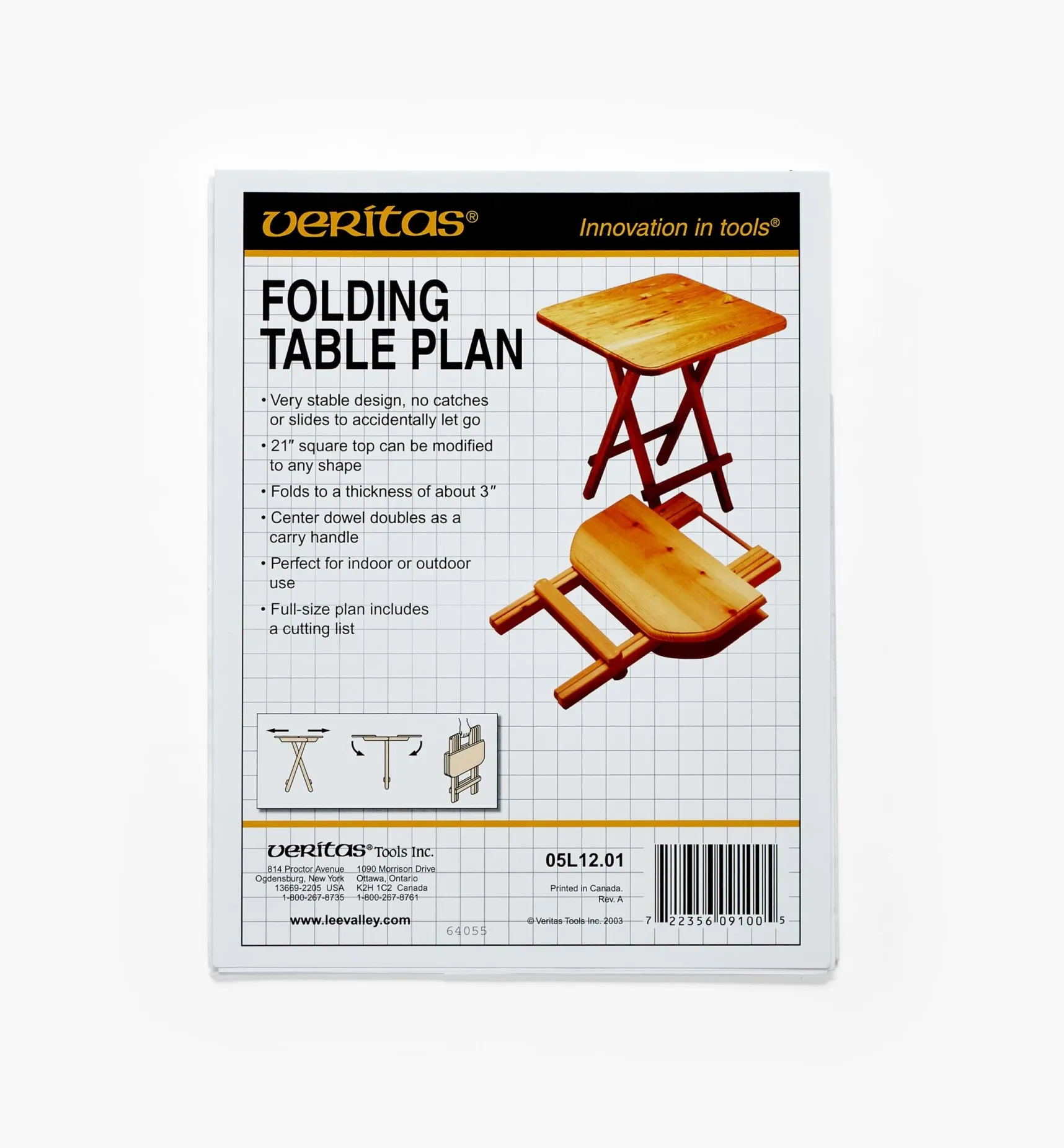Discount Folding Table Plan Plans