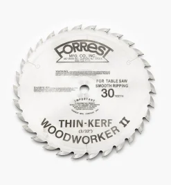 Forrest Woodworker Blades Power Tool Accessories