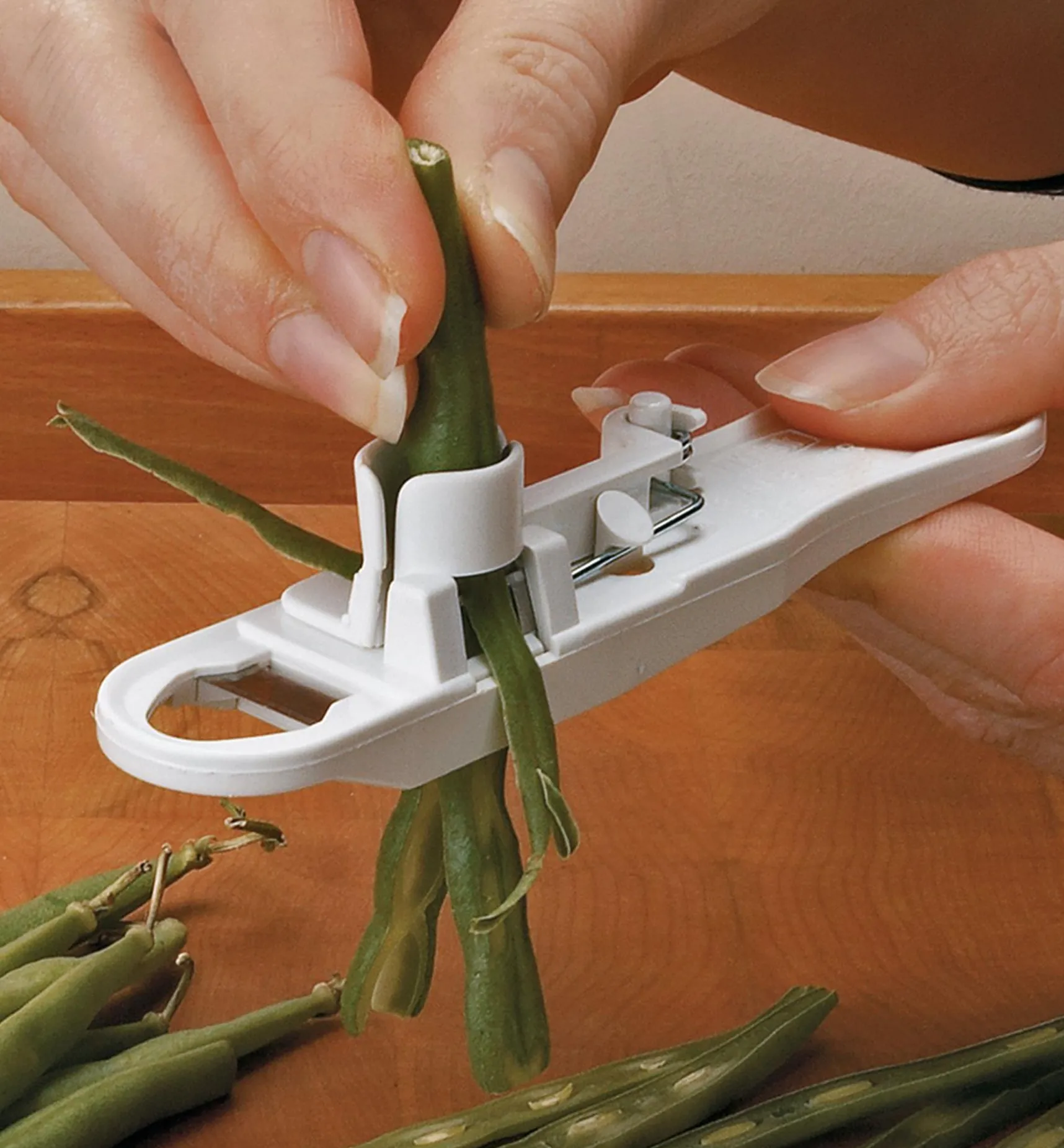 Hot French-Style Bean Slicer Slicers And Mandolines