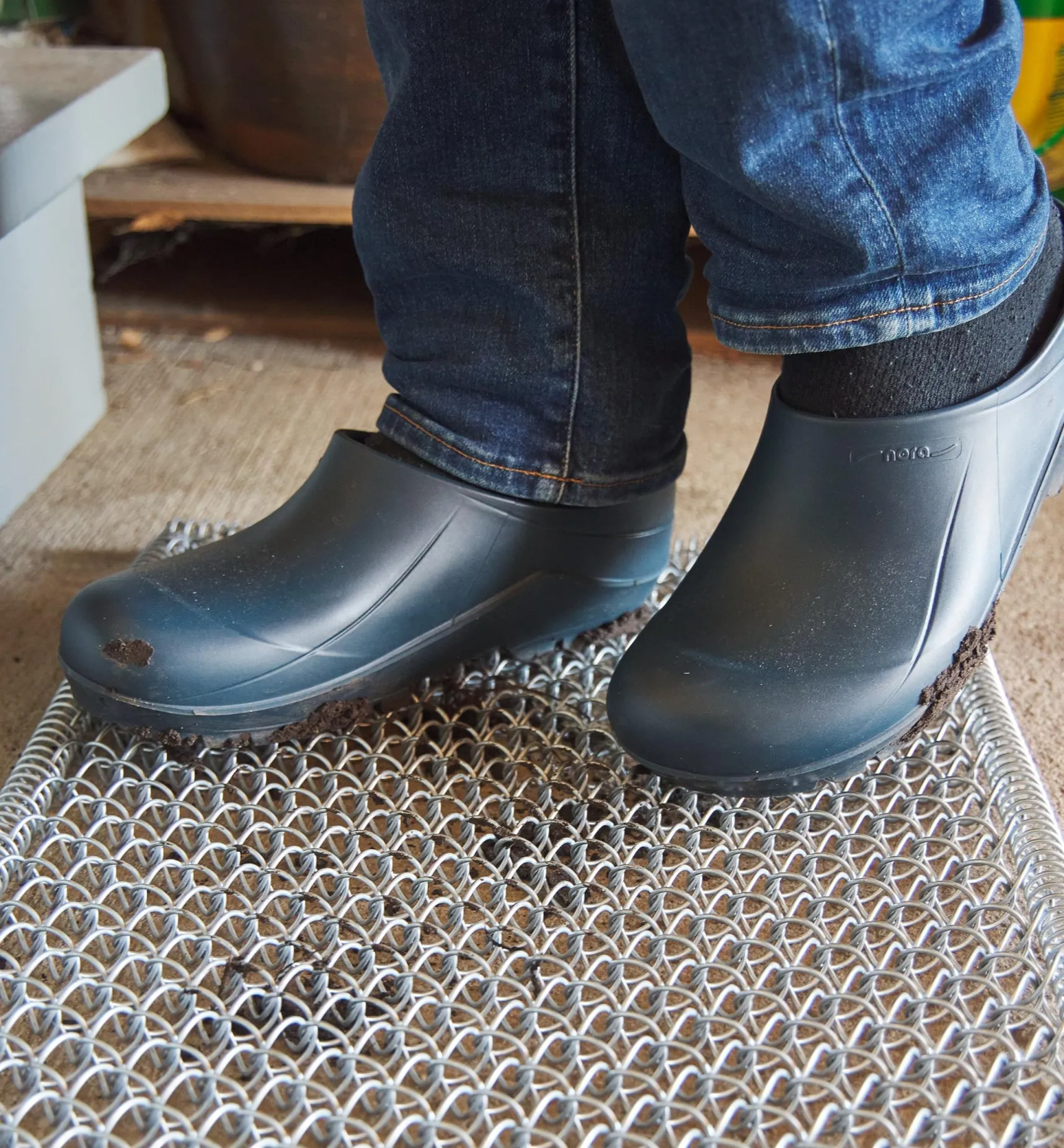 Hot Galvanized Coil Steel Mat Décor
