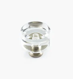 Clearance Glass Cylinder Knob Knobs