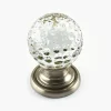 Outlet Glass Dimpled Globe Knob Knobs