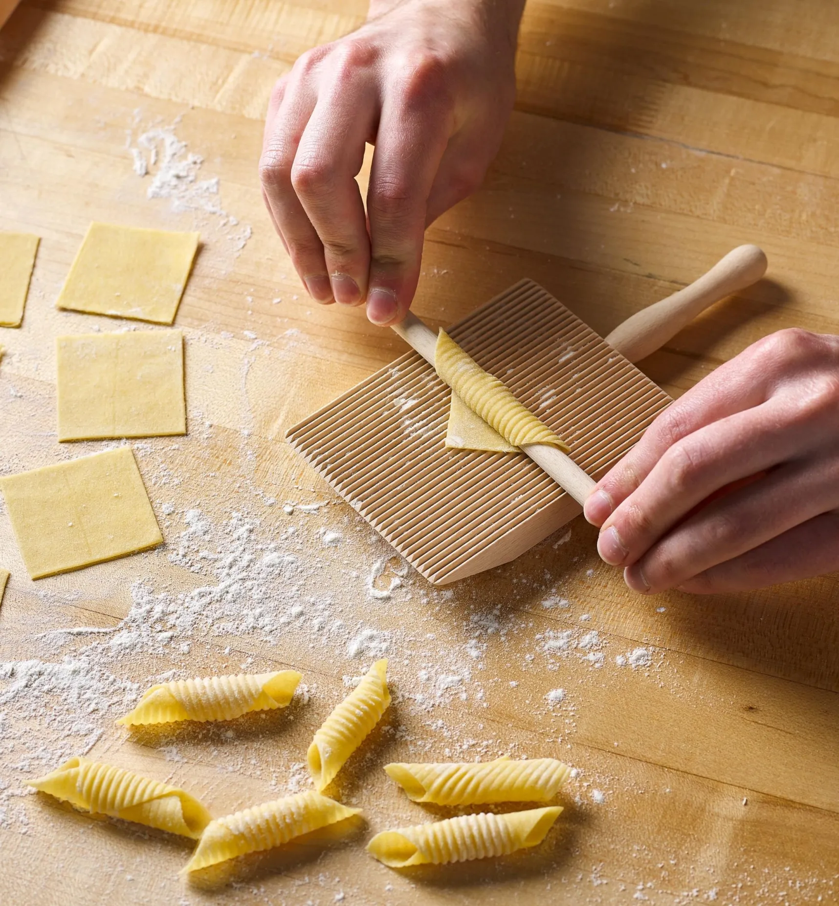 Gnocchi & Garganelli Paddle Pasta Making