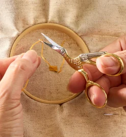 Clearance Gold-Plated Stork Scissors Toys & Games