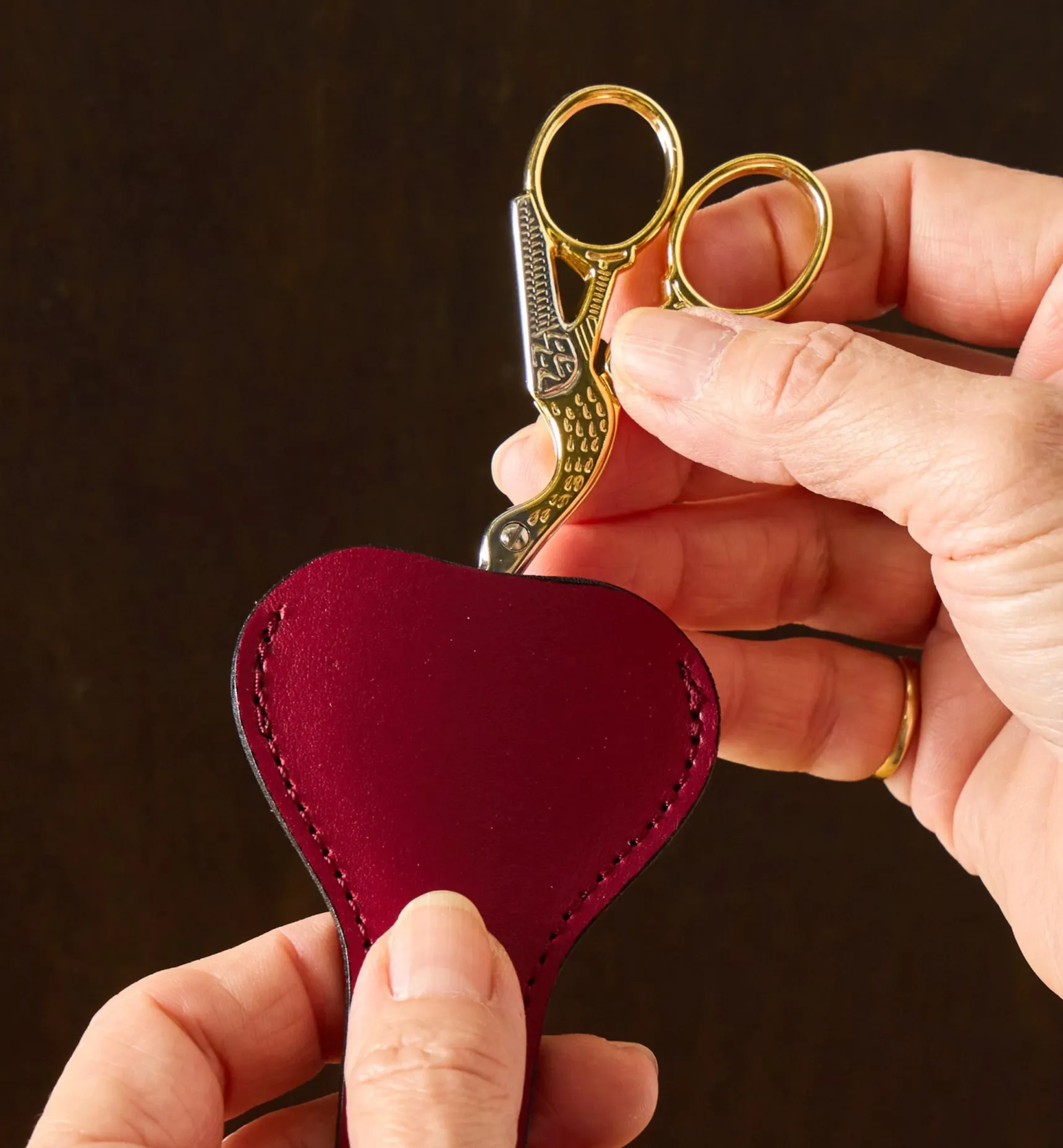 Clearance Gold-Plated Stork Scissors Toys & Games