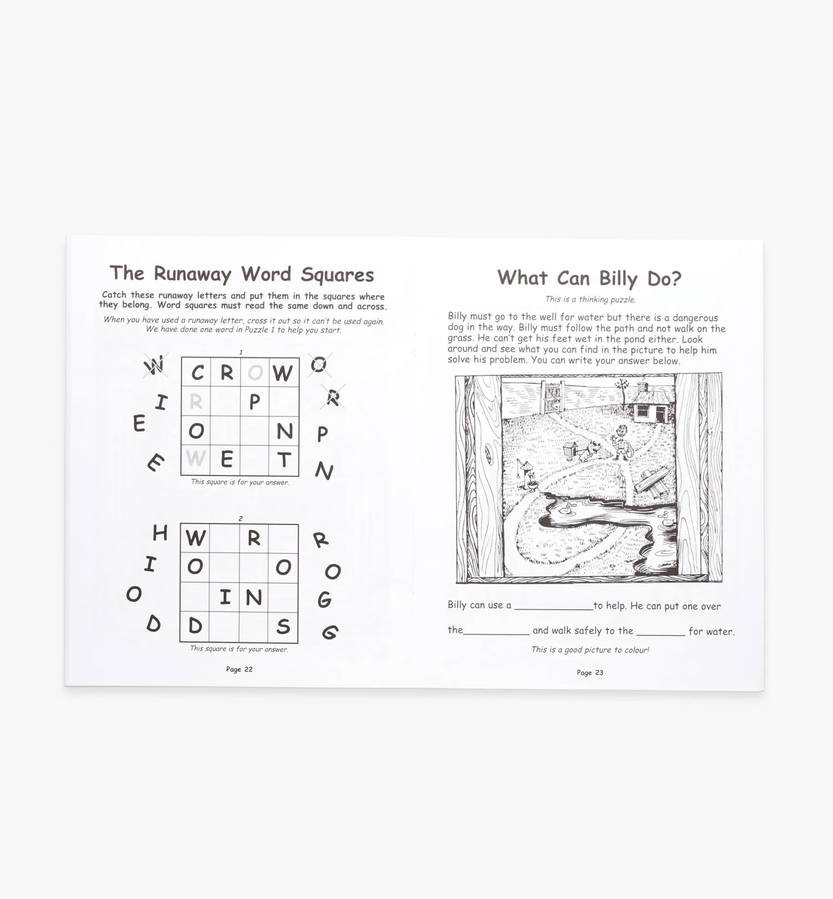 Clearance Grandmother's Puzzle Book Toys & Games