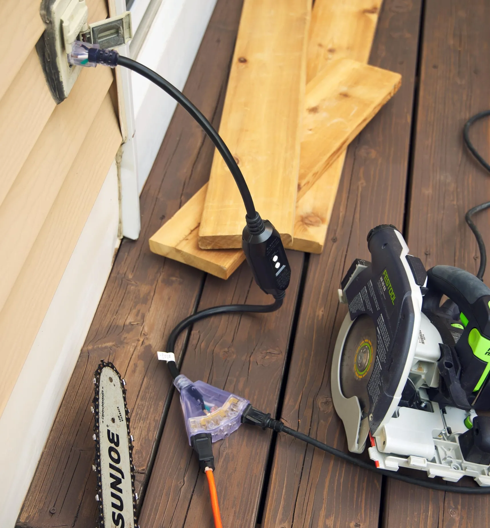 Ground Fault Circuit Interrupter (GFCI) Cord Power Cords & Bars