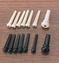 Clearance Guitar Bridge & End Pins Project Supplies
