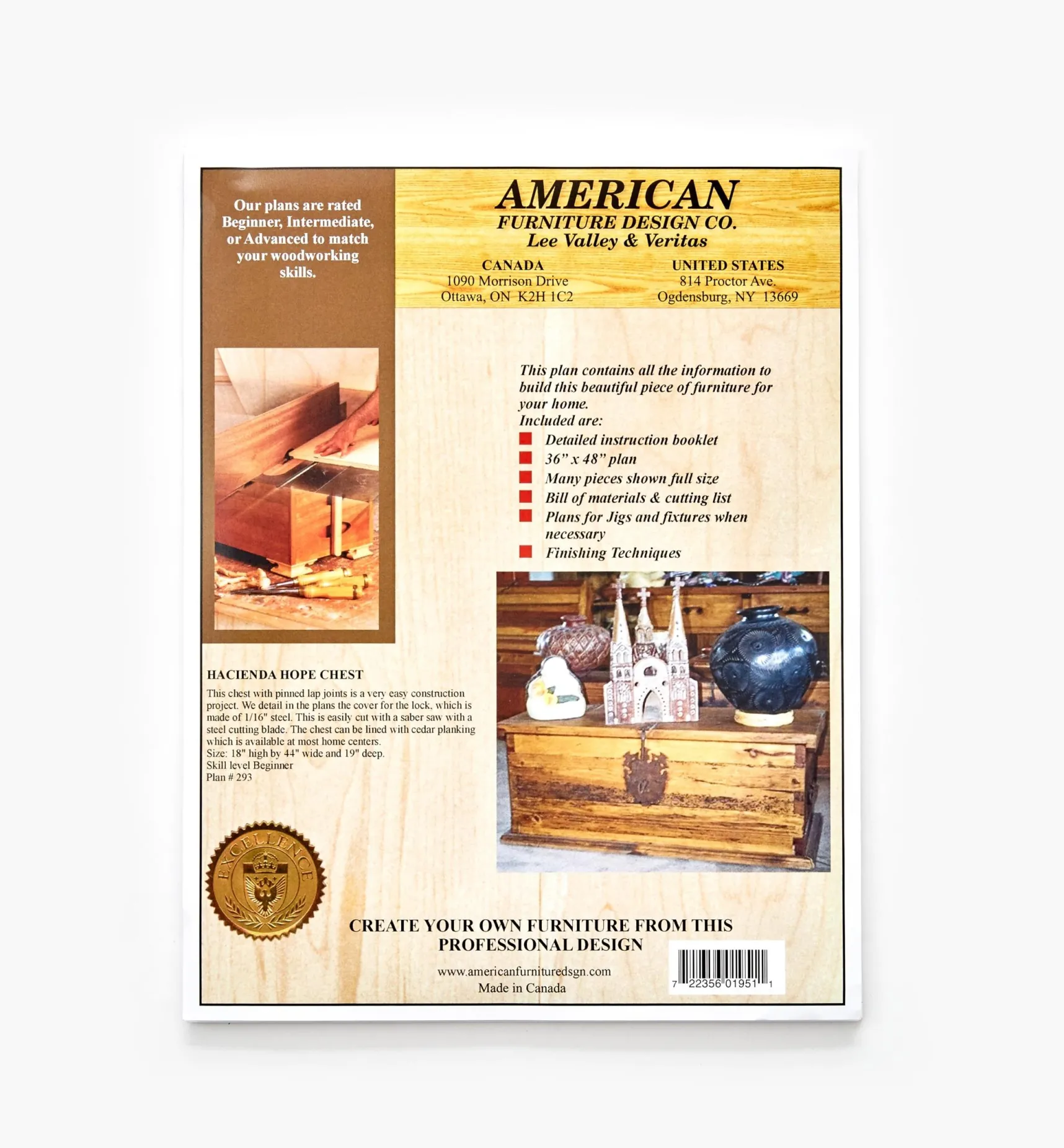 Clearance Hacienda Hope Chest Plan Plans
