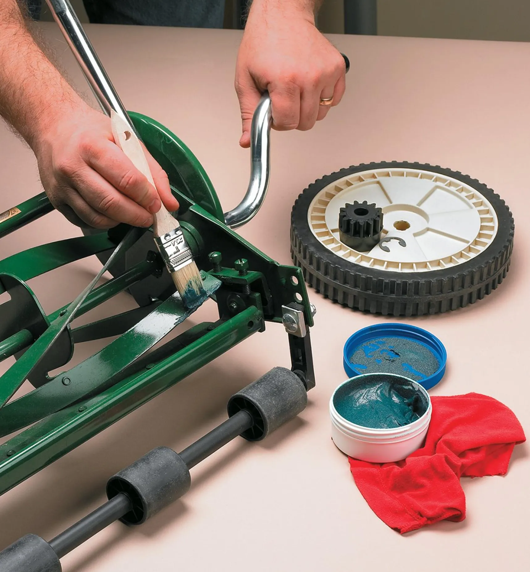 Clearance Hand Mower Sharpening Kit Tool Maintenance