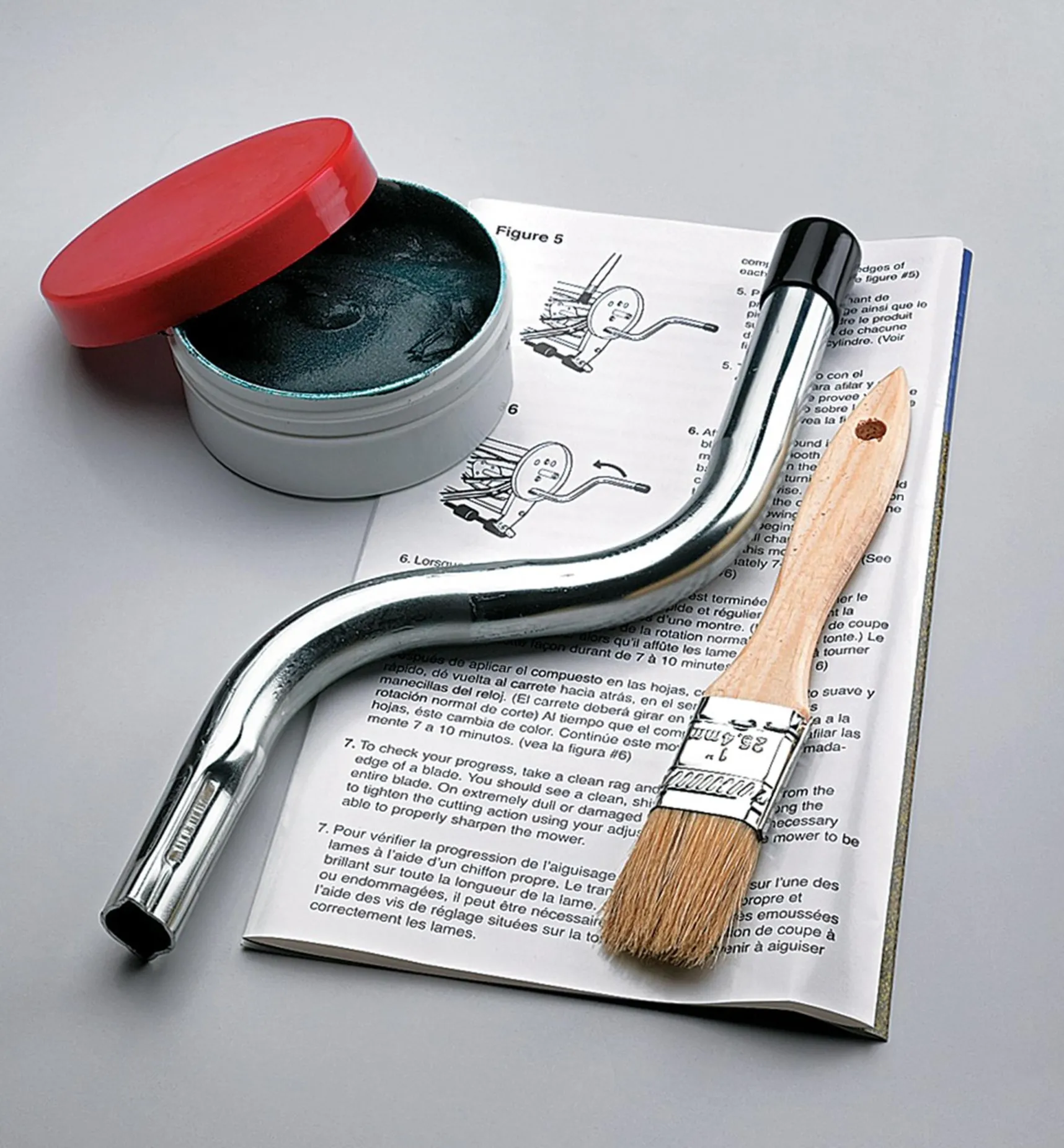 Clearance Hand Mower Sharpening Kit Tool Maintenance