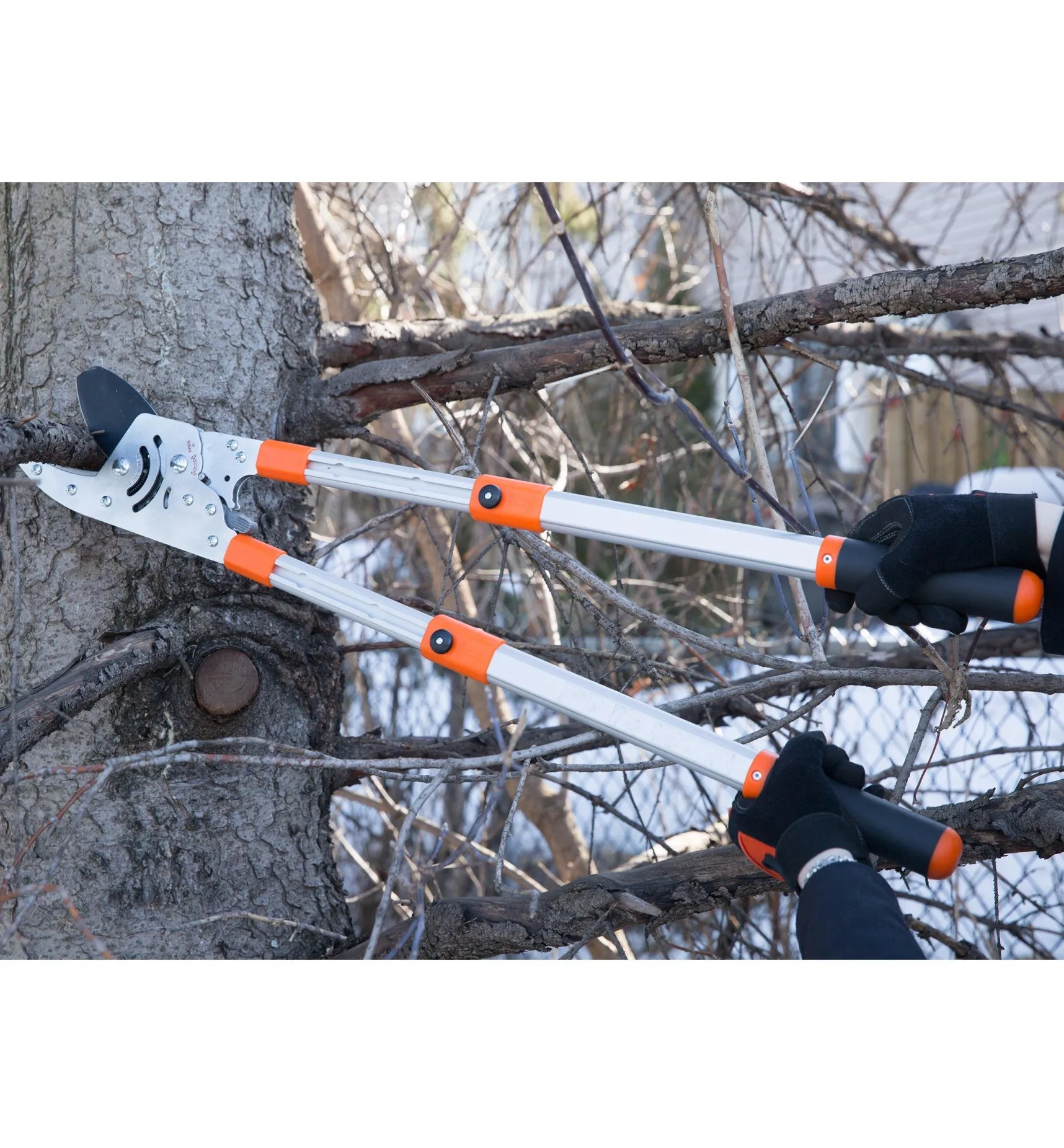Outlet Heavy-Duty Bypass & Anvil Loppers Garden Care