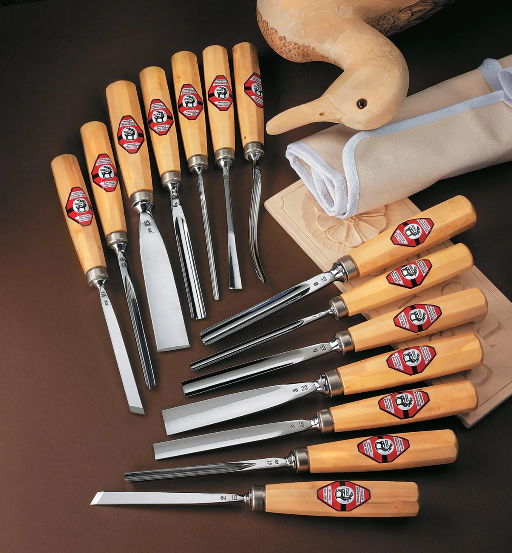 Hot Hirsch Carving Sets Hand Tools
