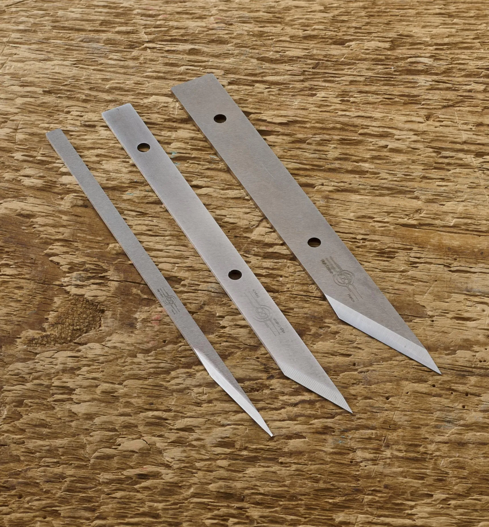 Hot Hock Right-Hand Bevel Violin Knife Blades Hand Tools