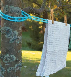 Hook-Anywhere Clothesline Laundry