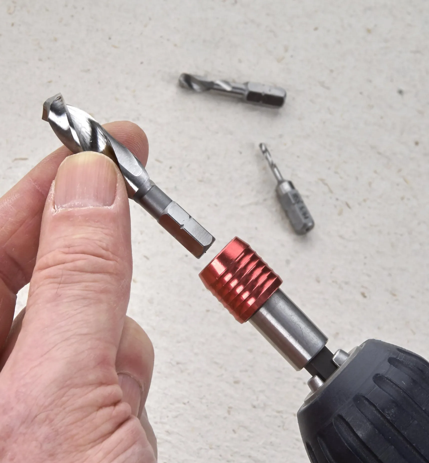 Hot HSS Twist Bit & Countersink Set Power Tool Accessories