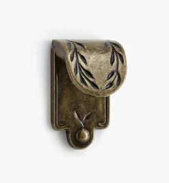 Clearance Inspirations Leaf Motif Finger Pull Pulls