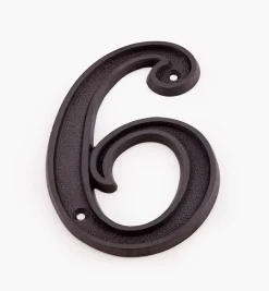Discount Italic Cast Brass House Numbers Architectural Hardware