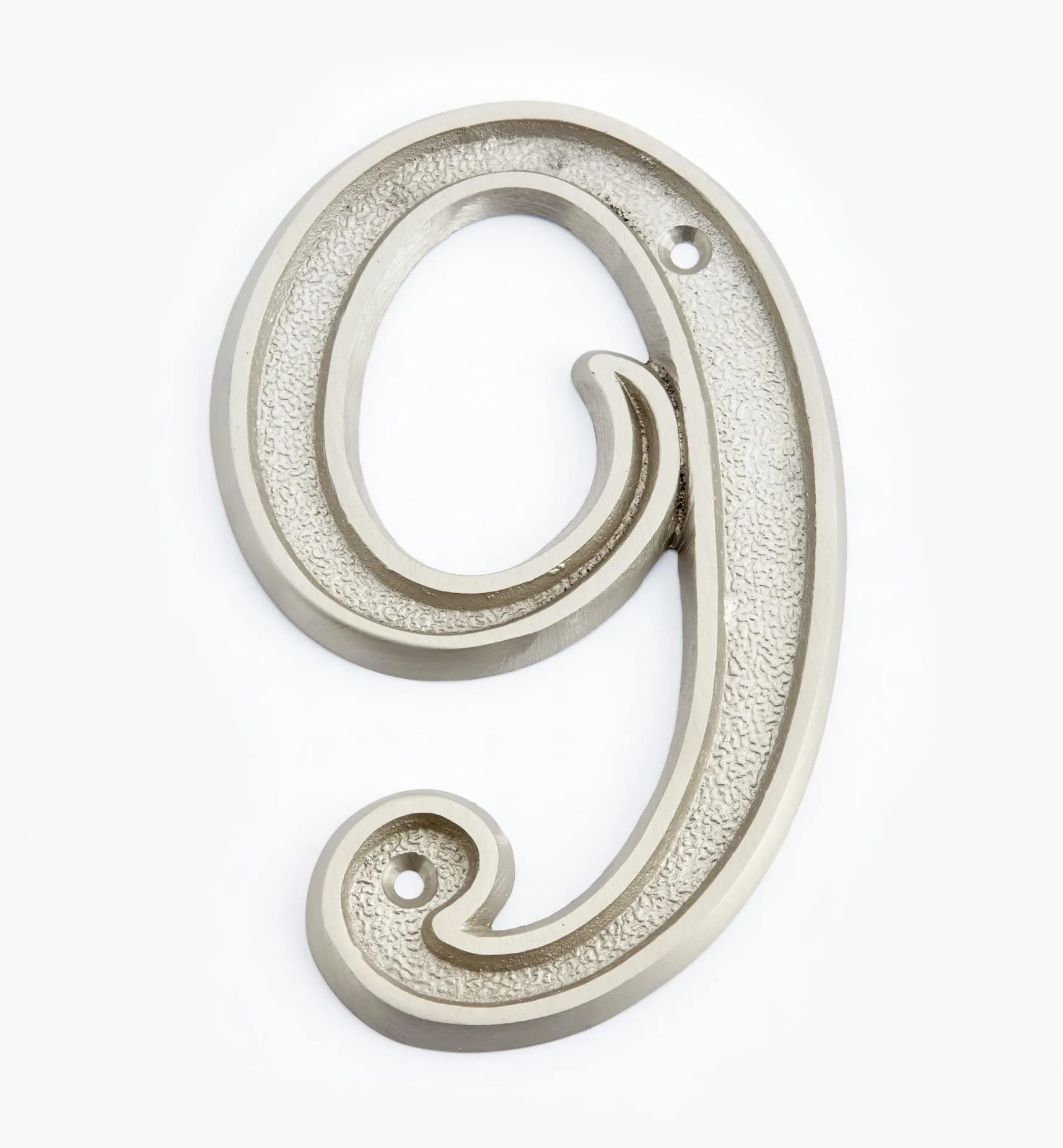 Discount Italic Cast Brass House Numbers Architectural Hardware