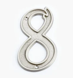 Discount Italic Cast Brass House Numbers Architectural Hardware