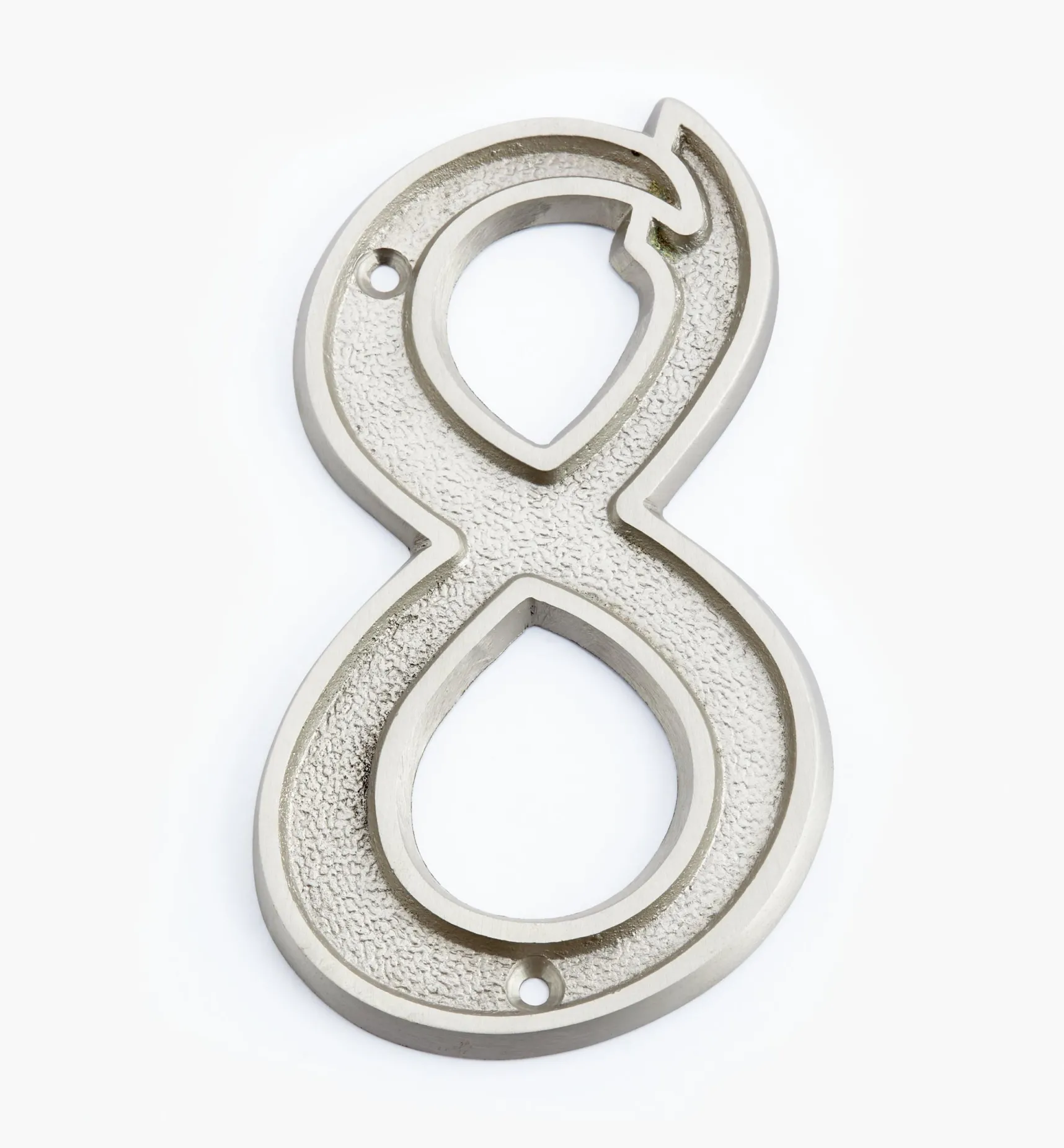 Discount Italic Cast Brass House Numbers Architectural Hardware