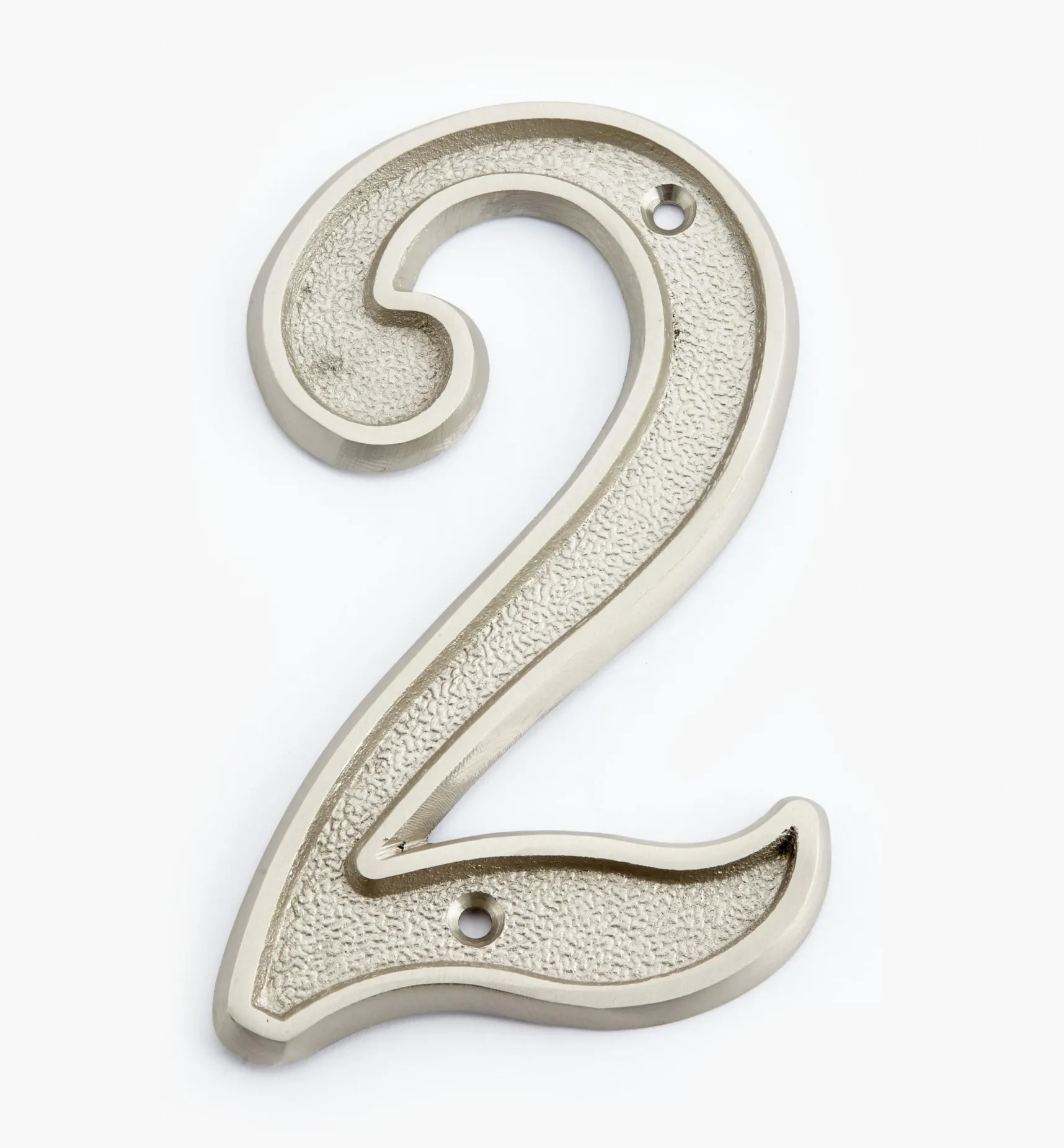 Discount Italic Cast Brass House Numbers Architectural Hardware