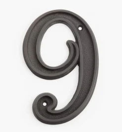 Discount Italic Cast Brass House Numbers Architectural Hardware