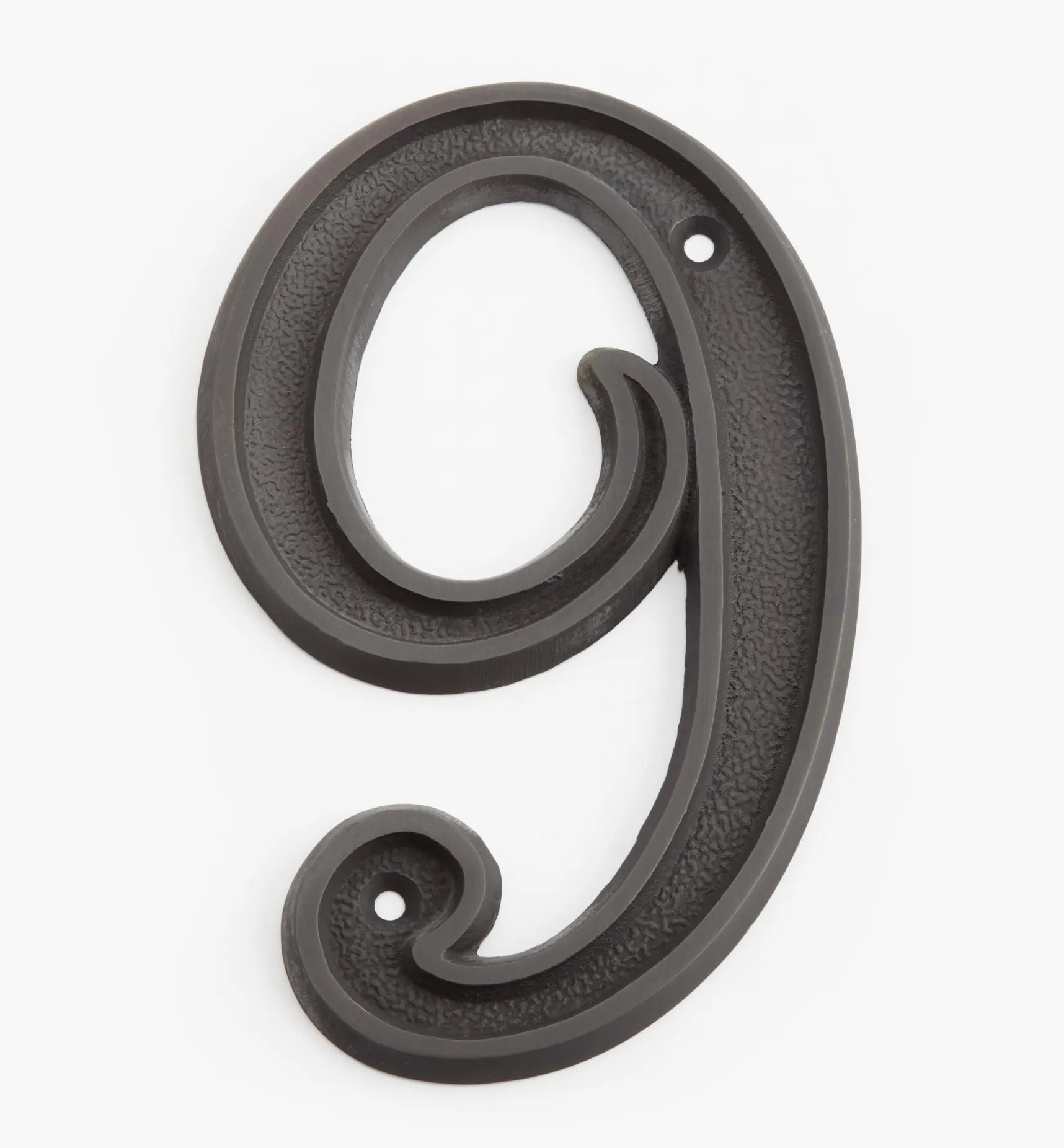 Discount Italic Cast Brass House Numbers Architectural Hardware