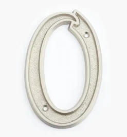 Discount Italic Cast Brass House Numbers Architectural Hardware