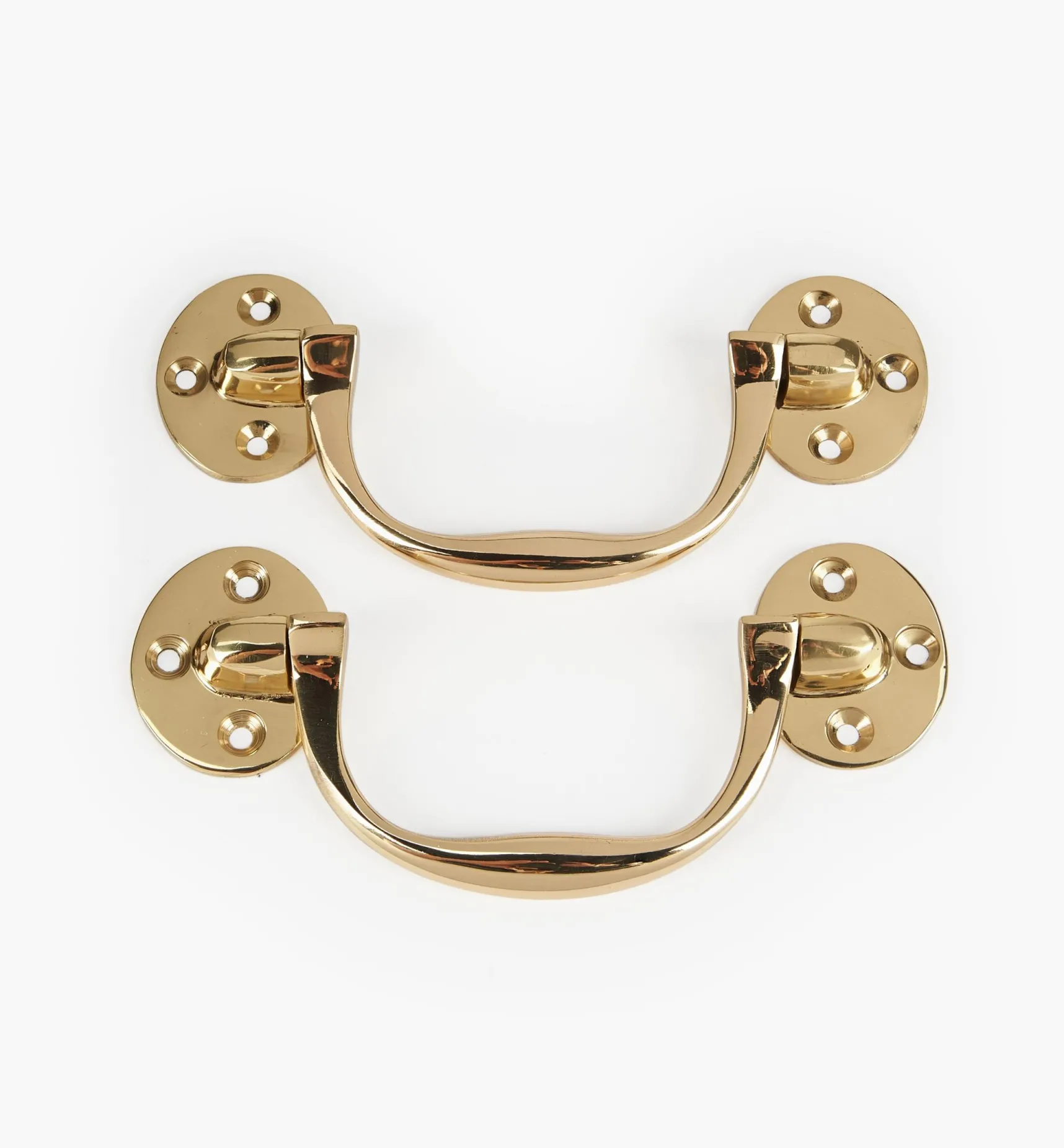 Sale Large Cast Brass Chest Lifting Handles Handles