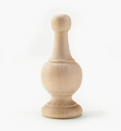 Outlet Large Hardwood Curtain Rod Finial Project Supplies