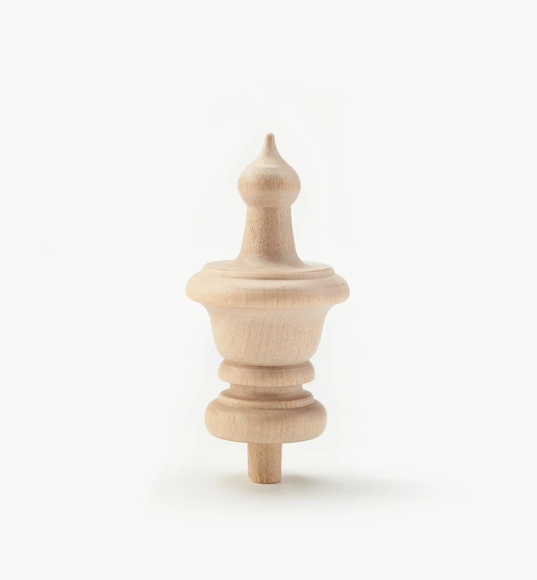 Sale Large Hardwood Decorative Finial Project Supplies