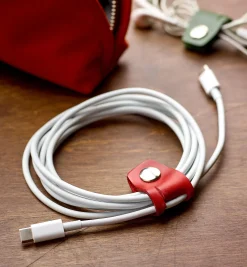 Leather Cord Keepers Mobile Device Accessories