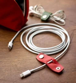 Leather Cord Keepers Mobile Device Accessories