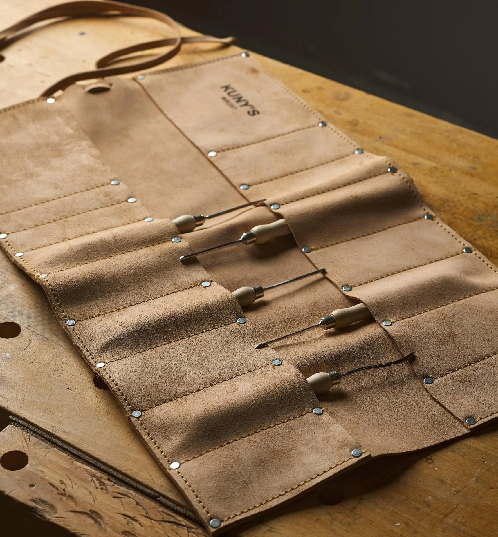 New Leather Tool Roll Workshop