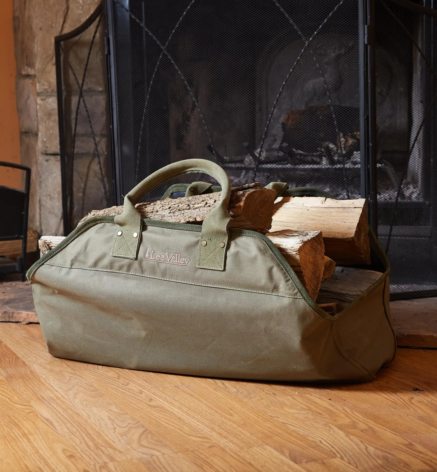Outlet Firewood Tote Fireplace