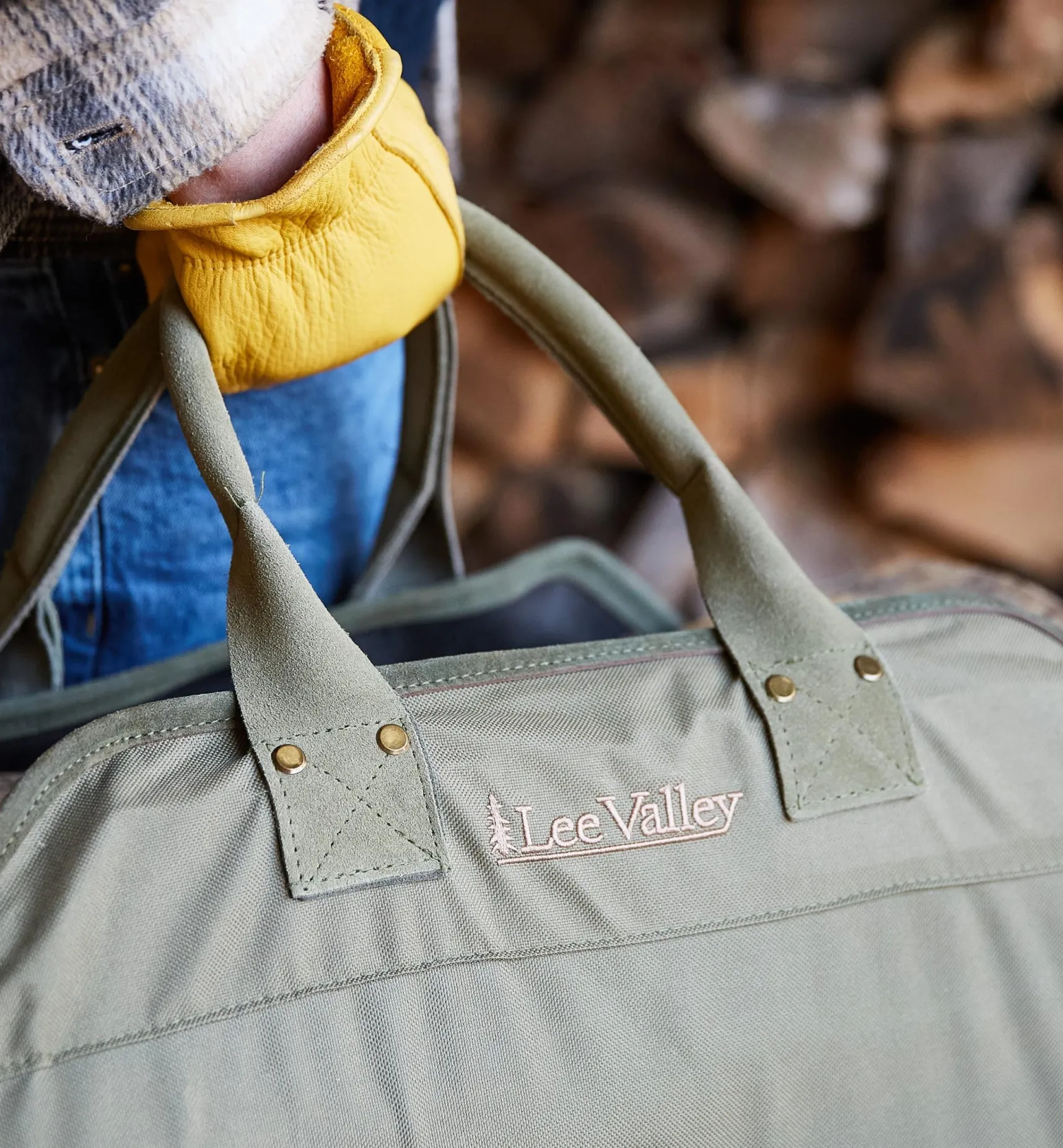 Outlet Firewood Tote Fireplace