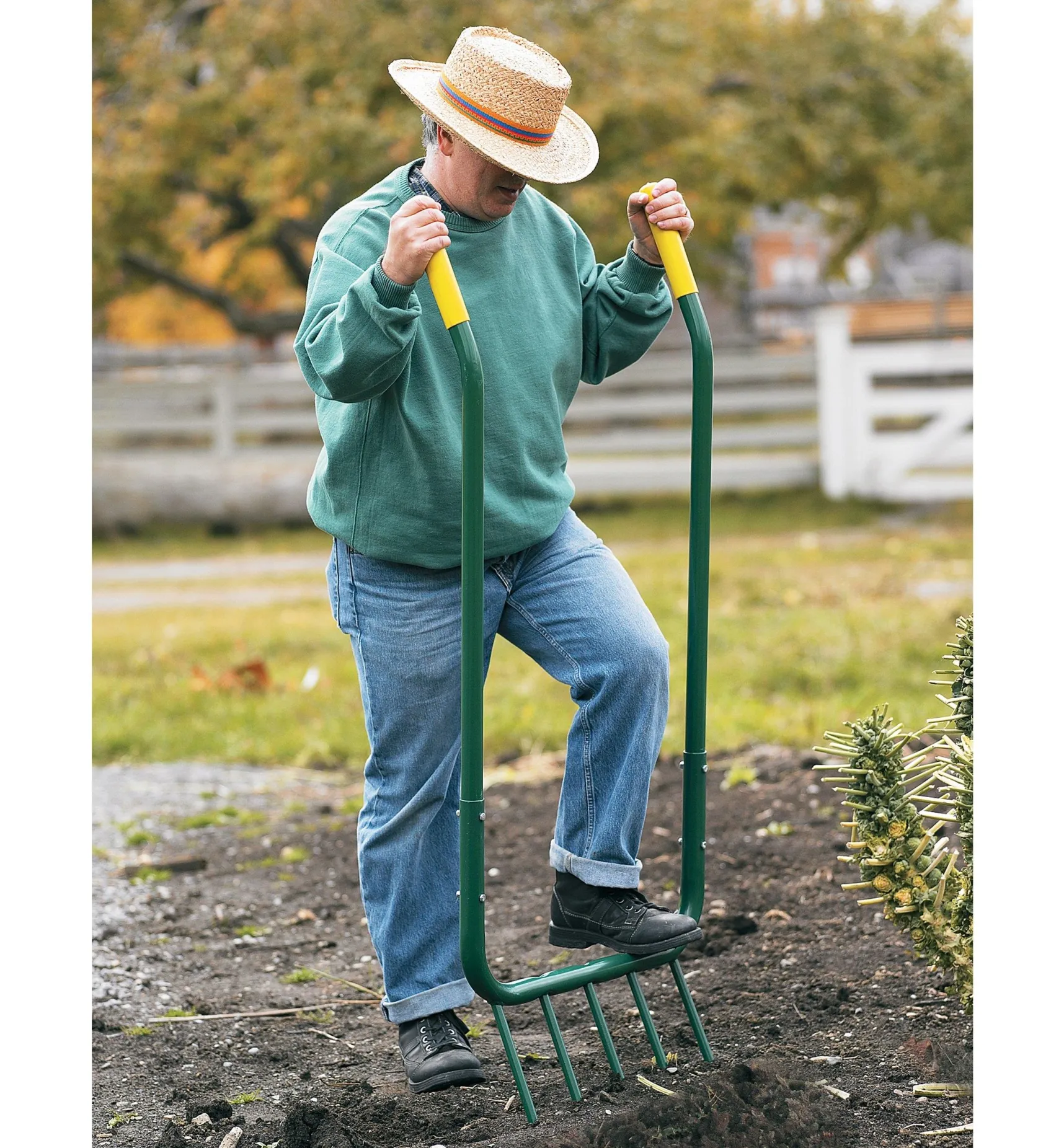Discount U-Bar Digger Garden Care