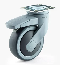 Discount Levina 100mm Steel-Plate Caster Casters & Wheels