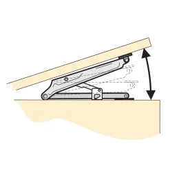 Best Lift-Up Ratchet Supports Table Hardware