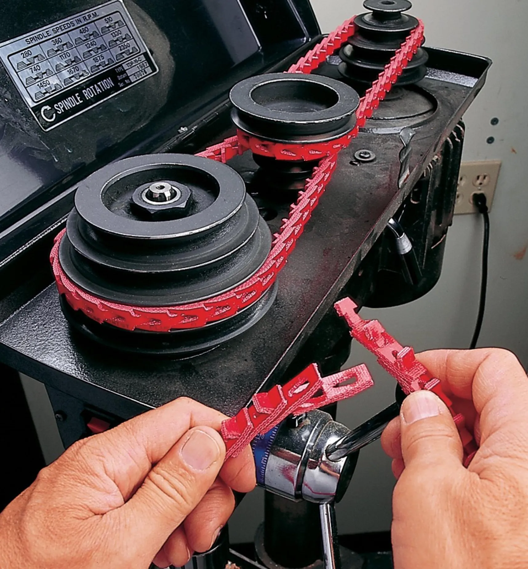 Link Belt For Power Tools Workshop