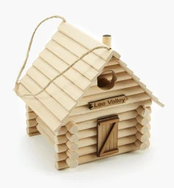 Sale Log Cabin Birdhouse Kit Habitats