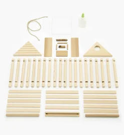 Sale Log Cabin Birdhouse Kit Habitats