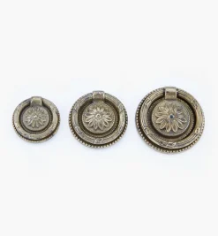 Online Louis XVI Old Brass Ring Pulls Pulls